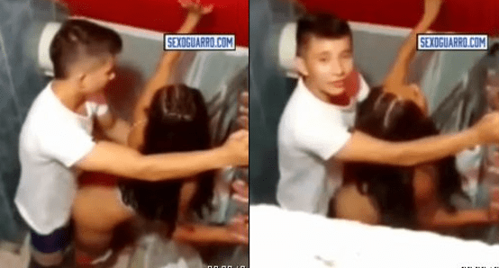 chavita de prepa borracha se deja coger en los baños y los graban