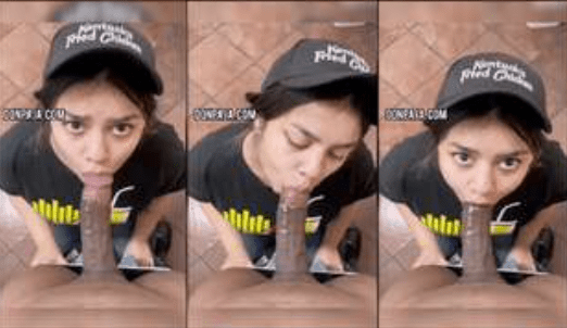 jovencita trabajadora del Kentucky acepta dar una mamada a cambio de dinero