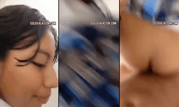 mira que tremendo culo tiene esta chavita colegiala que la ponen en cuatro