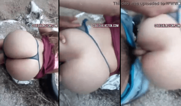 jovencita mexicana se pone tanga para complacer al novio y cogen en el monte