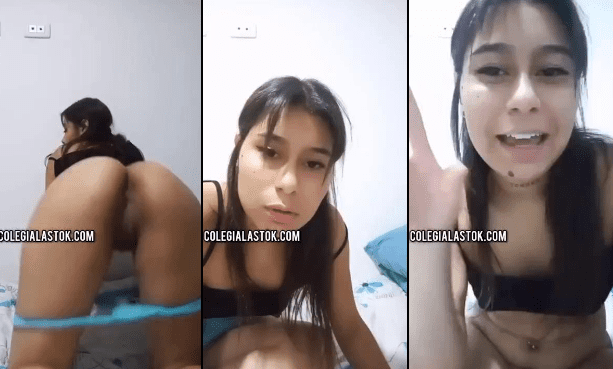 se baja los calzones y enseña su rica panocha la morrita morenita