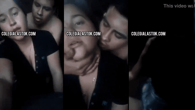 morrita no quiere que la grabe mientras que la coge el novio