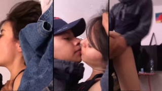 parejita de novios adolescentes se graban cogiendo rico