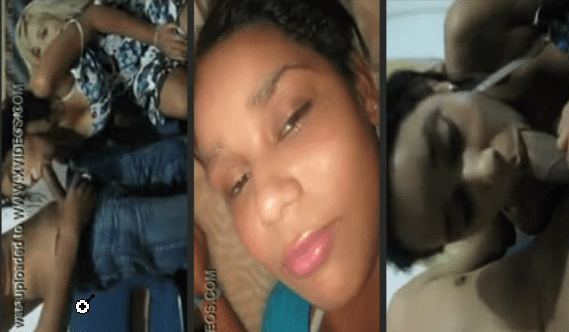 jovencita hondureña grabada mientras que la chupa rico