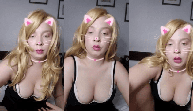 Ella no trae nada abajo y le encanta que sus amigos la morboseen en las videollamadas