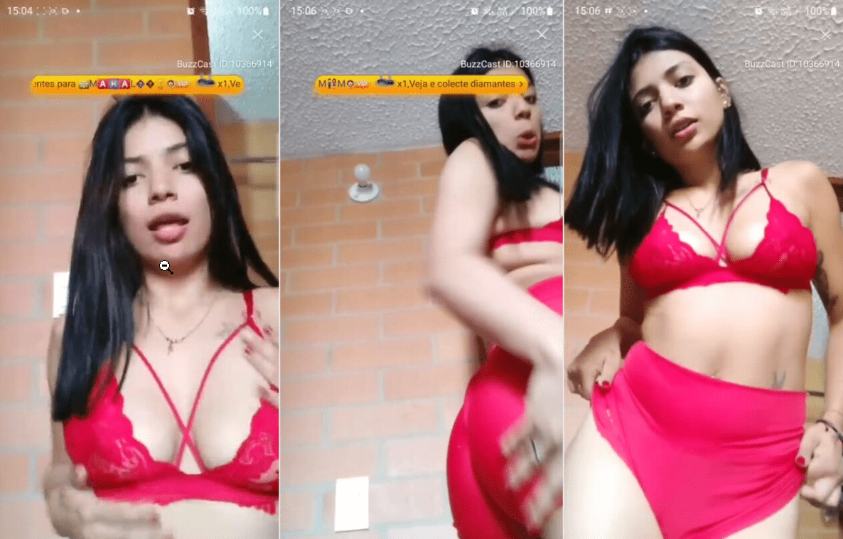 la jovencita les dice a sus amigos que entre mas regalo le manden mas traviesa se pone