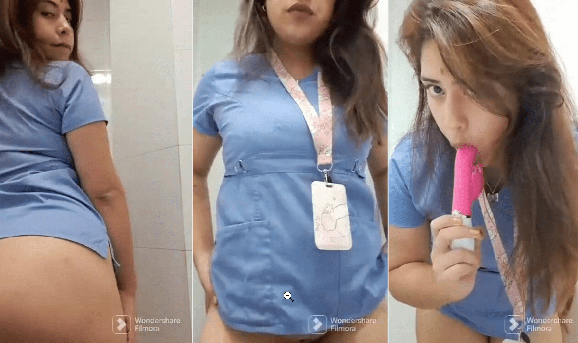 el novio le regala un vibrador con el que le pide a ella que se graba masturbandose