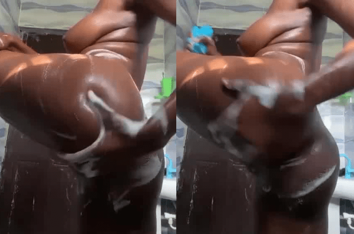 jovencita cubana se graba lavabdose la panocha despues de haber cogido por dinero
