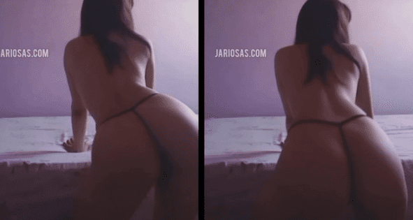 Esa tanga se le ve espectacular a la morrita