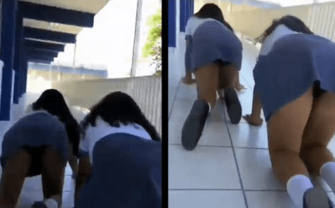 colegialas therian grabadas en el colegio